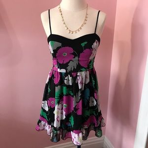 🌿Janette Fashion Johnn Black Flower